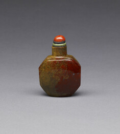 Image for Snuff Bottle with Design of Oozing Red