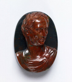 Image for "Antique" Cameo with the Bust of Julius Caesar