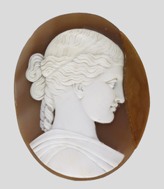 Image for Cameo after William Henry Rinehart's Sculpture "The Woman of Samaria"