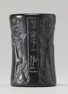 Image for Cylinder Seal with a Nude Hero