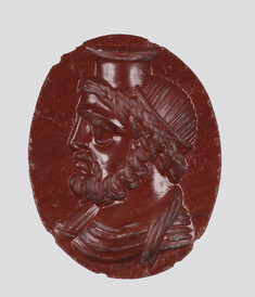 Image for Intaglio with a Bust of Serapis