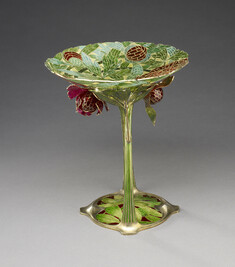 Image for Art Nouveau Dish with Stem