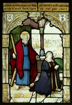 Image for Saint Andrew and a donor