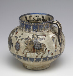 Image for Jug with Four Horsemen