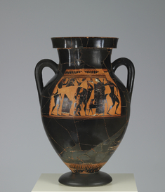 Image for Amphora with Scenes of the Hermes and Dionysus
