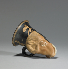 Image for Rhyton in Form of a Dimidiated Donkey and Ram Head