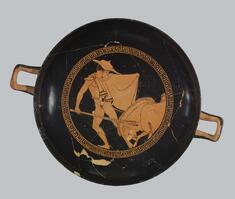 Image for Kylix with Boar Hunting Scene