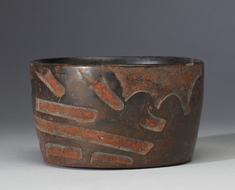 Image for Carved Bowl with Olmec Dragon Motif