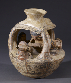 Image for House or Temple Scene Vessel