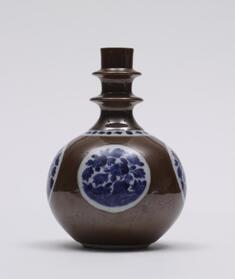 Image for Bottle with Floral Medallions