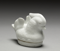 Image for Incense Container ("Kogo") in the Form of a Mandarin Duck