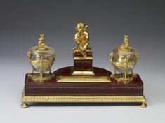 Image for Inkstand with Statuette of Eros on pedestal