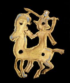 Image for Pendant Frame of Goddess on Horseback