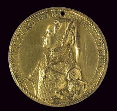 Image for Medal of Mary Tudor as Queen of England and Wife of Philip II of Spain