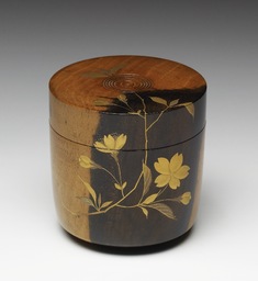Image for Jar for Powdered Tea; Spray of cherry blossoms