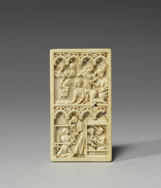 Image for Writing Tablet with Scenes from the Lives of Virgil and Aristotle
