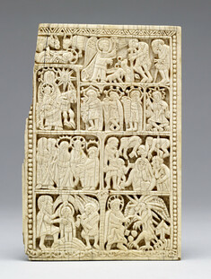 Image for Book-Cover Plaque with Scenes of the Life of Christ