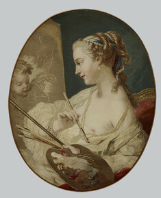 Image for Allegorical Figure of a Woman Representing "Painting"