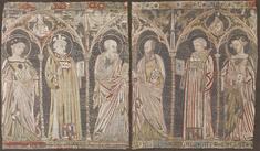 Image for Embroidered Altar Frontal with Standing Saints