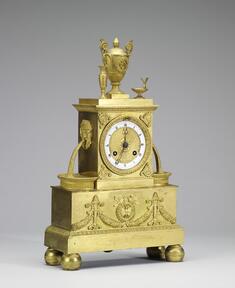 Image for Clock with Rectangular Base in the Form of a Fountain