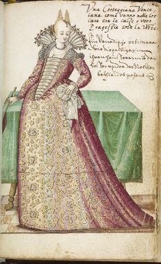 Image for Leaf from Book of Italian Costumes