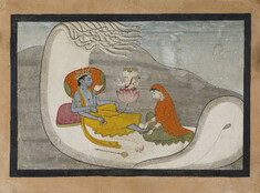 Image for Vishnu Reclining on the Serpent Shesha