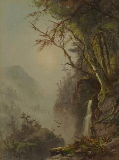 Image for Waterfall In The Mountains