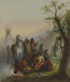 Image for Encampment of Indians