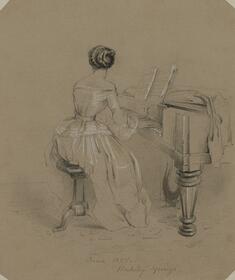 Image for Mrs. Strother at the Piano