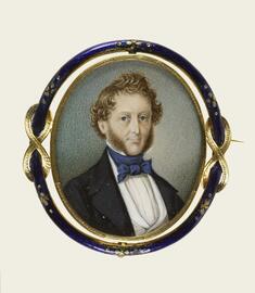 Image for Brooch with Portrait Miniature