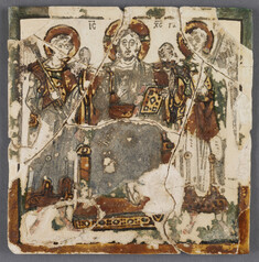 Image for Christ Enthroned Between Two Archangels