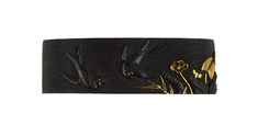 Image for Fuchi with Swallows and Plants