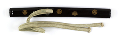 Image for Dagger (aikuchi) with mon of the Tokugawa, Fujiwara, and Imperial families (51.1164.1-51.1164.3)