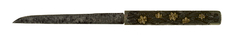 Image for Kozuka with Paulownia Crests and Waves