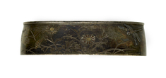 Image for Fuchi with Chrysanthemums and Dragonflies