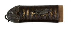 Image for Tsuka with Frog, Lotus Blossom and Geese