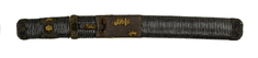 Image for Dagger (aikuchi) with a polished same (rayskin) saya with paulownia (includes 51.1292.1-51.1292.2)