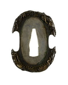 Image for Tsuba with Dragons in Clouds