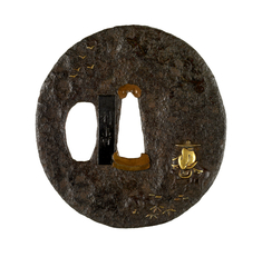 Image for Tsuba with the Chinese Poet Tôba (Ch. Su Shi [Su Shih]) in Exile