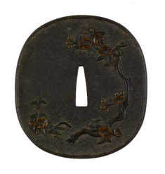 Image for Tsuba with Plum Blossoms