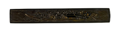 Image for Kozuka with Soldiers and a Palanquin on a Boat