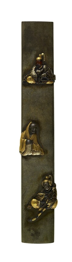 Image for Kozuka with Three of the Six Great Classical Poets