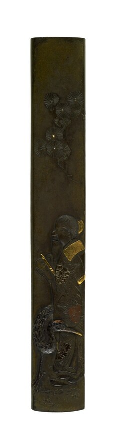 Image for Kozuka with Chinese Immortal and a Crane