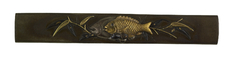 Image for Kozuka with Fish and Shells on Bamboo