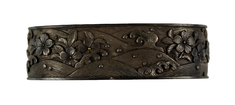 Image for Fuchi with Cherry Blossoms Floating on Waves