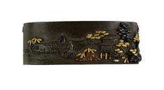 Image for Fuchi with Landscape and Figures