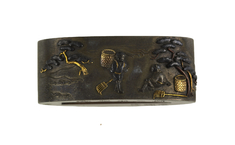 Image for Fuchi with Two Figures on a Shore