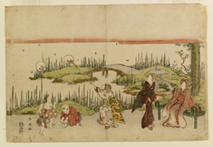 Image for Women and Children Catching Fireflies