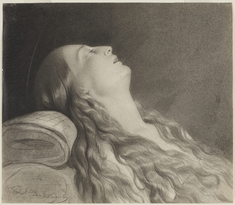 Image for Study for "The Death of Mary Magdalen” (previously identified as "Louise Vernet on Her Death Bed")