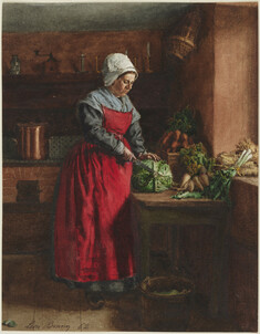 Image for A Cook in a Red Apron in the Inn at Vaugirard